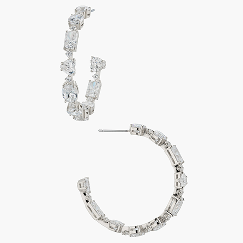 Nadri Cora Hoop Earrings
