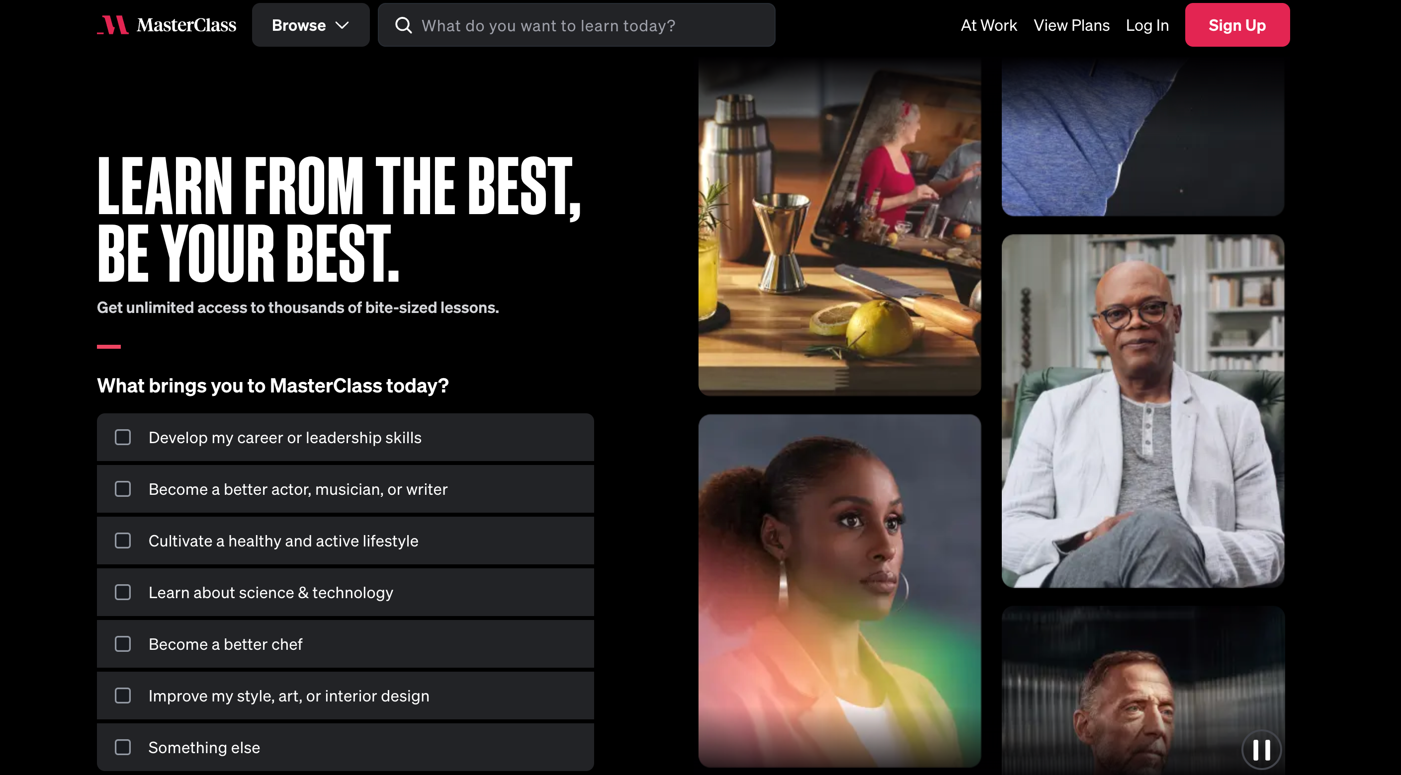 Masterclass Subscription