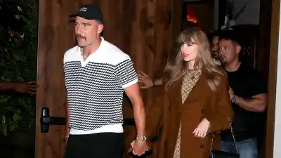 Taylor Swift and Travis Leaving NYC Restaurant