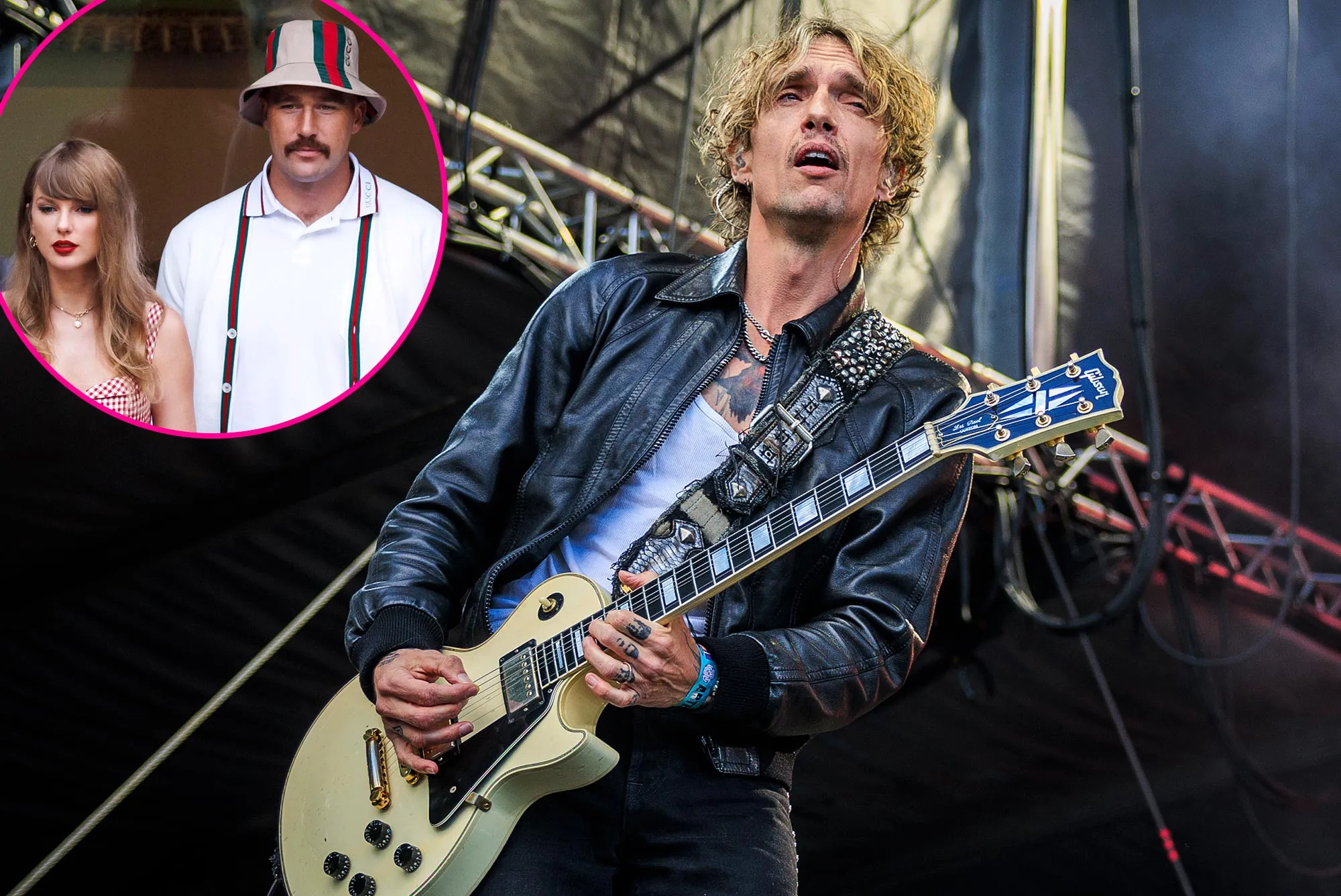 The Darkness Justin Hawkins Reacts to Taylor Swift and Travis Kelce Singing 813