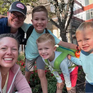 Today Host Dylan Dreyer 3 Sons Pose for Sweet Back to School Pics
