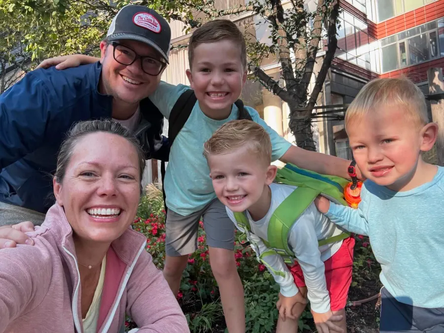 Today Host Dylan Dreyer 3 Sons Pose for Sweet Back to School Pics