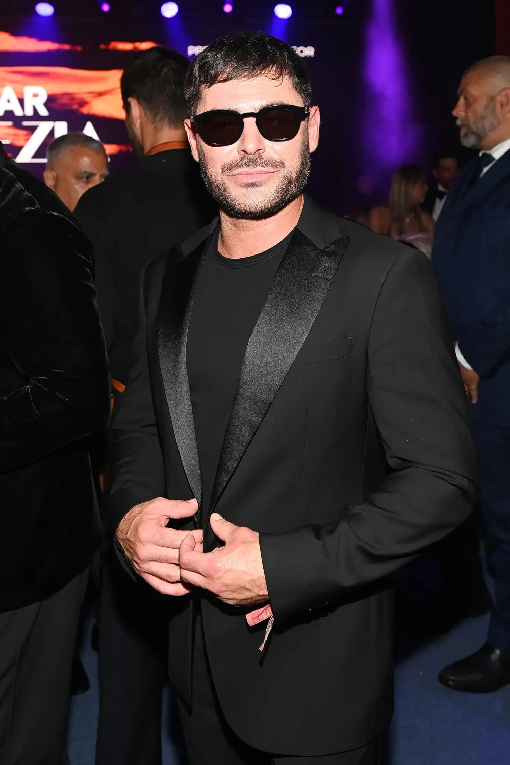 Zac Efron Inside the amfAR Gala