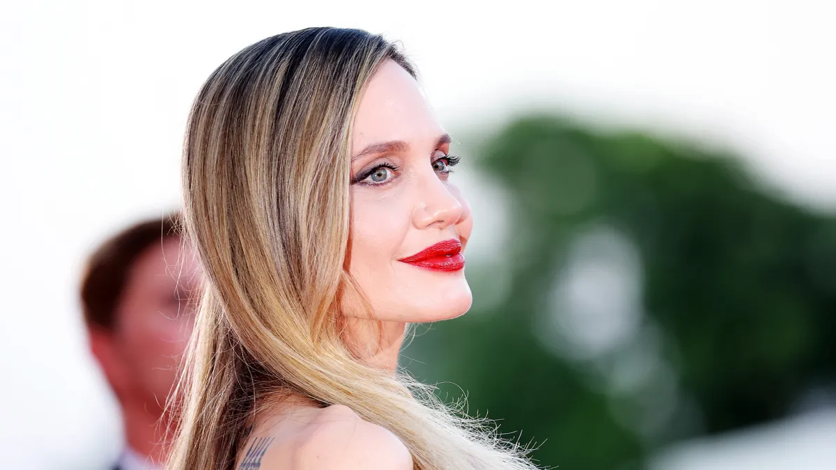 Angelina Jolie at the 81st Venice International Film Festival on August 29, 2024.