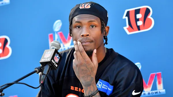 Bengals Wide Receiver Tee Higgins Doesn't Understand Why People Think He's Faking an Injury