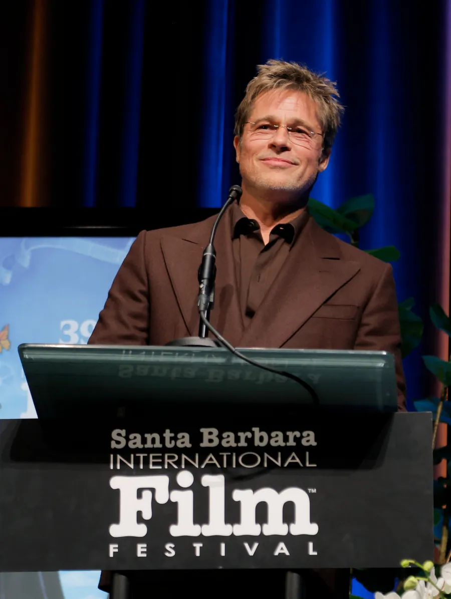 GettyImages-1997368114 Brad Pitt and Ines de Ramon's Complete Relationship Timeline