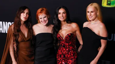 Demi Moore and Her 3 Daughters Bring Glamor to ‘The Substance’ Premiere