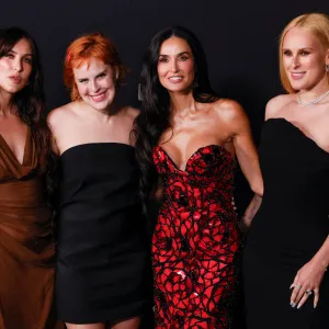 Demi Moore and Her 3 Daughters Bring Glamor to ‘The Substance’ Premiere