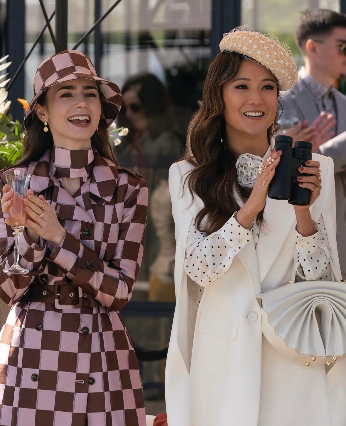 emily in paris bags season 4 part 2,emily in paris fashion,emily in rome bags,emily in paris season 4 part 2 shearling bag,Emily in Paris Season 4 Part 2 handbags