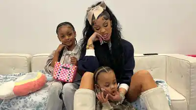 Cardi B Goes on Shopping Trip With Daughter Kulture and Son Wave