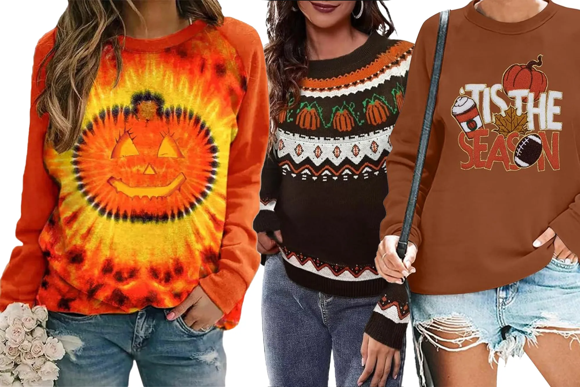 festive fall sweaters