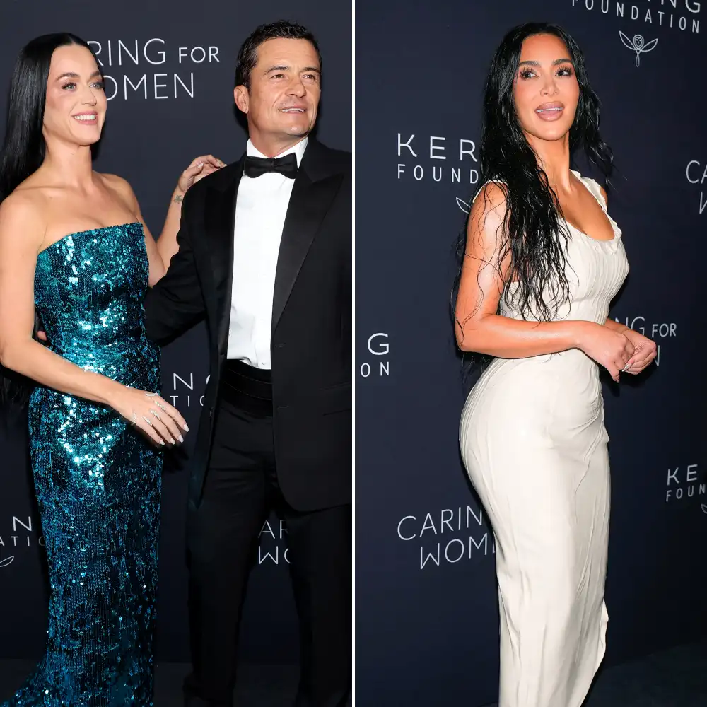 Katy Perry Approves of Orlando Bloom Looking at Kim Kardashian&rsquo;s Backside
