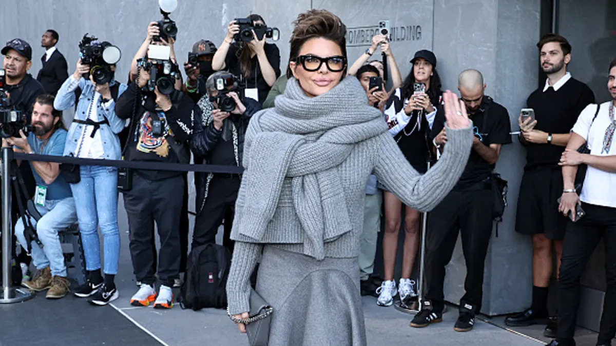 Lisa Rinna at Michael Kors show