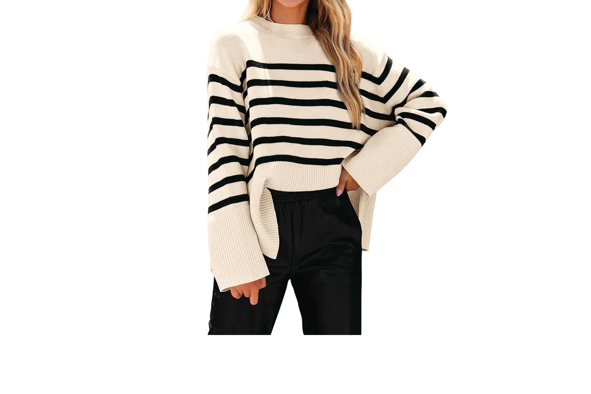 striped sweater