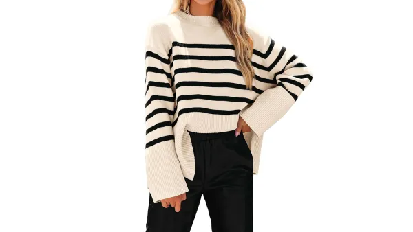 striped sweater