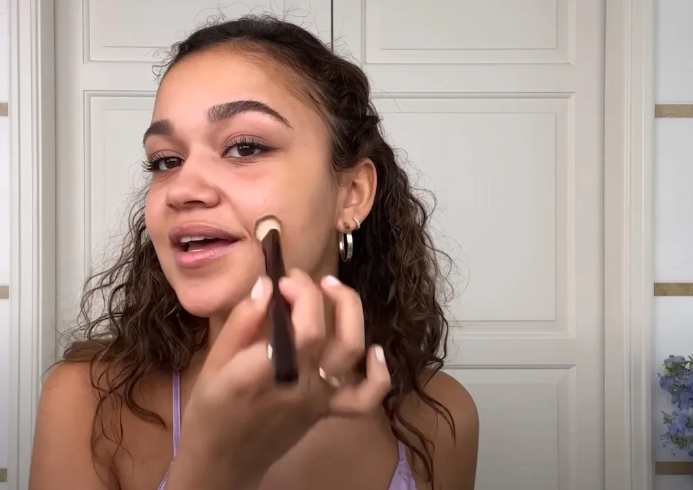Madison Bailey Takes Her Skincare Routine Seriously While Filming Outer Banks