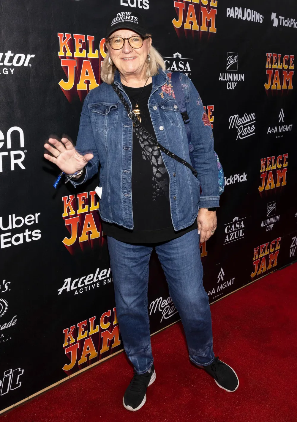 Jason and Kylie Kelce Bring Daughters and Mom Donna Kelce to Taylor Swifts Miami Eras Tour Show