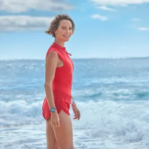 Was Arielle Kebbel Really Running Underwater With a Huge Rock on Rescue HI Surf