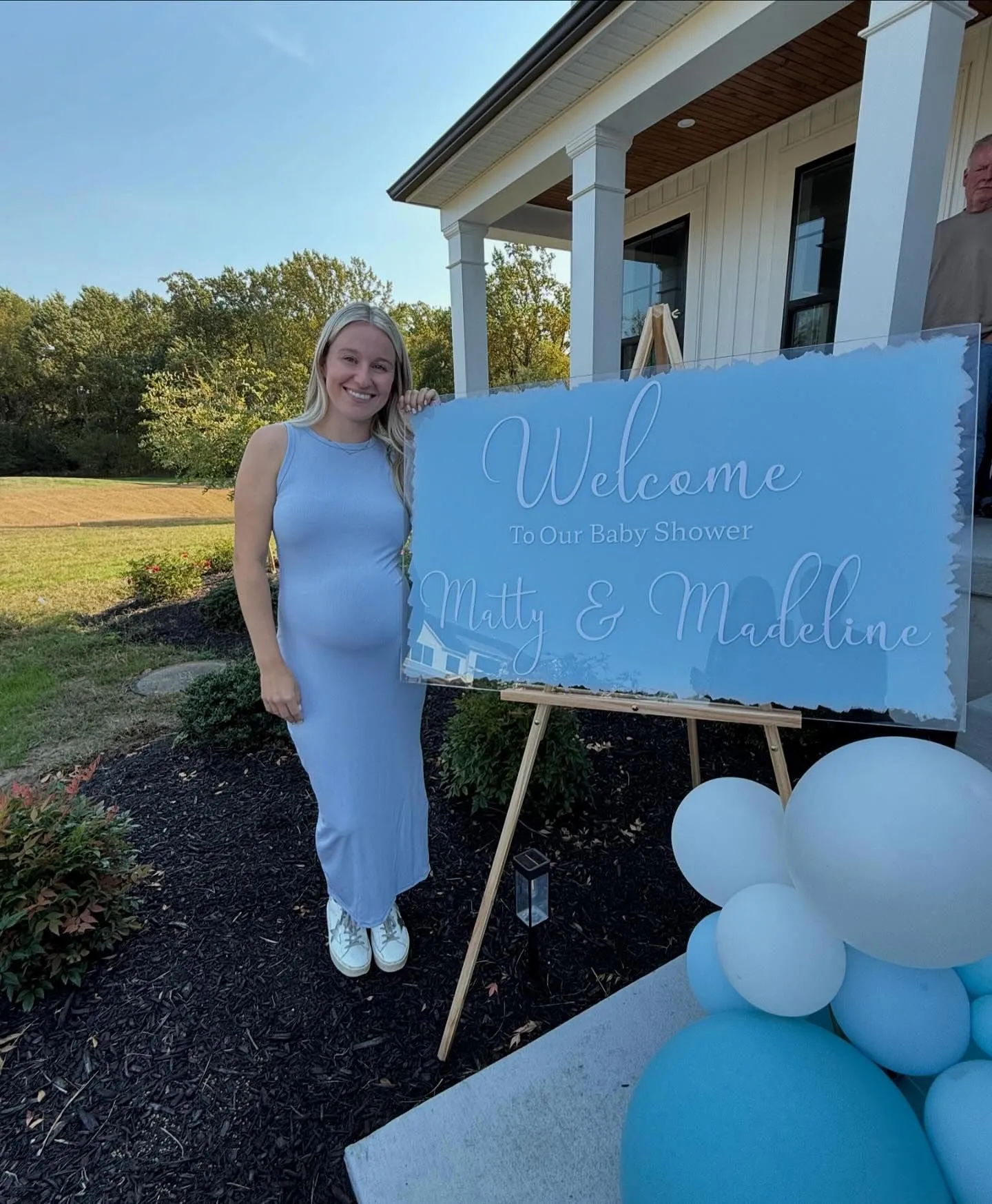 Pregnant Madeline Gaudreau Celebrates Baby Shower With Family Honors Late Husband Matthew