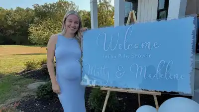 Pregnant Madeline Gaudreau Celebrates Baby Shower With Family Honors Late Husband Matthew