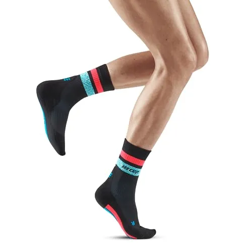 Best Crew Cut Compression Socks: CEP Miami Vibes Mid Cut Compression Socks, Women (Medium)