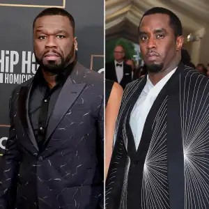 50 Cent Defends Speaking Out About Diddys Alleged Behavior for Last 10 Years