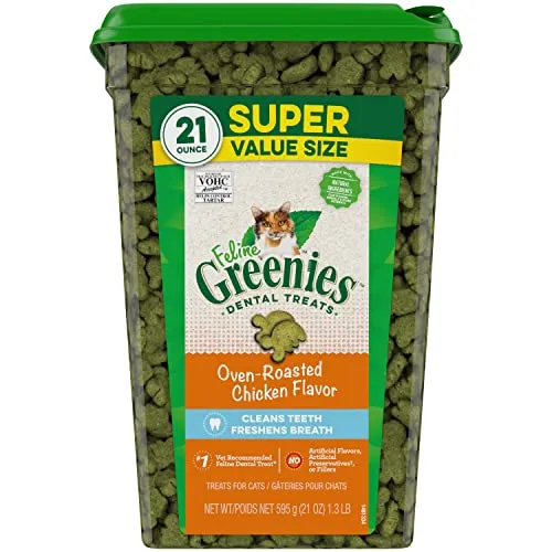 For Under $25: Greenies Feline Adult Dental Care Treats