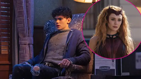 Agatha All Along Joe Locke Took Cues From Elizabeth Olsen Scarlet Witch