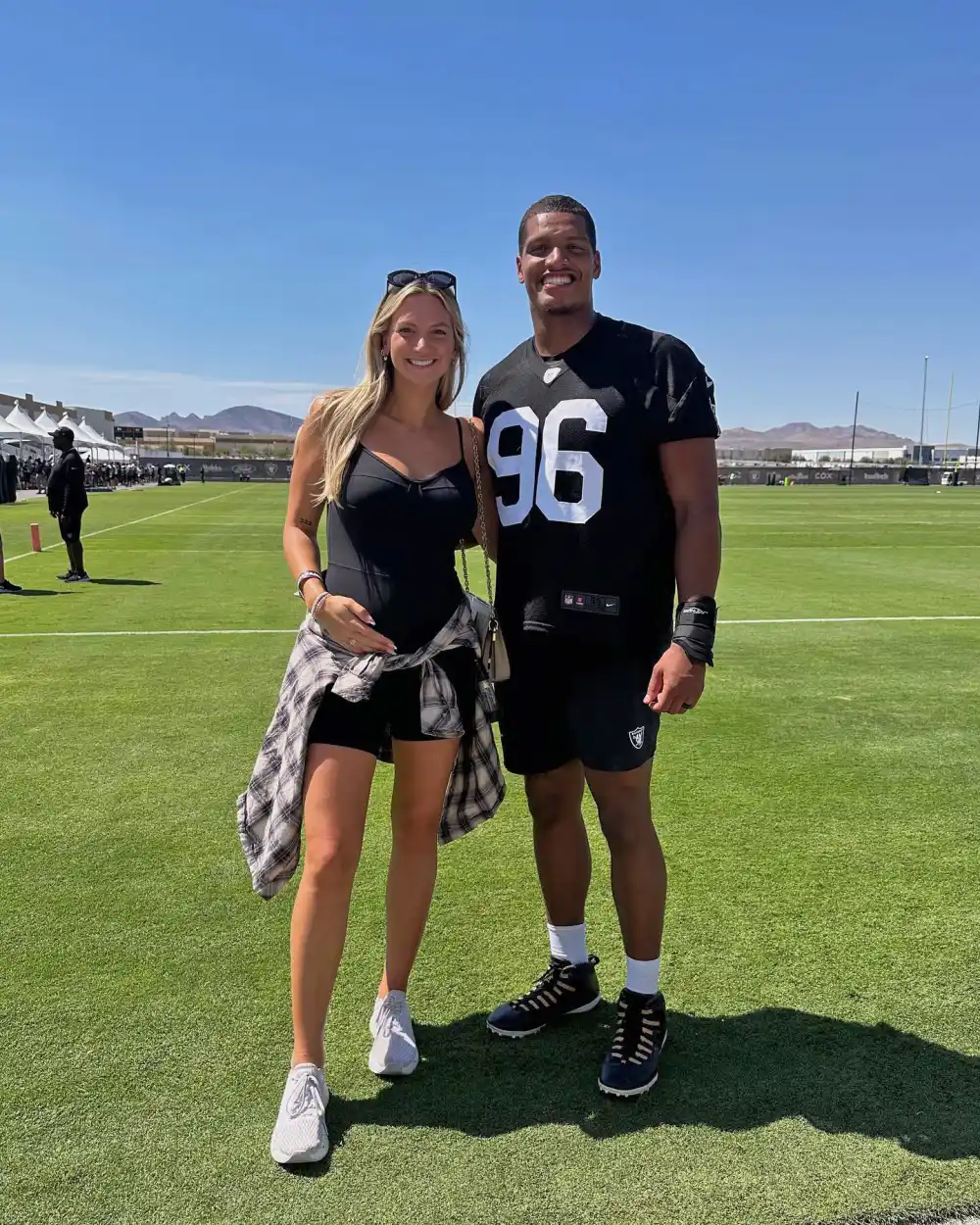 Allison Kuch Doesnt Think Free Agent Husband Isaac Rochell Should Retire