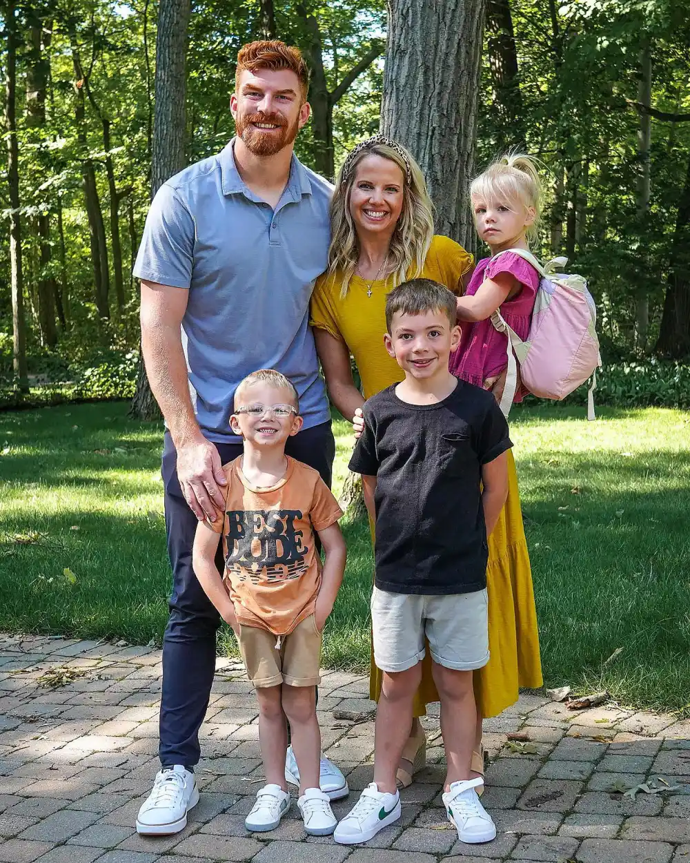 Andy Dalton Instagram 3 Carolina Panthers QB Andy Dalton and Family Banged Up After Car Wreck
