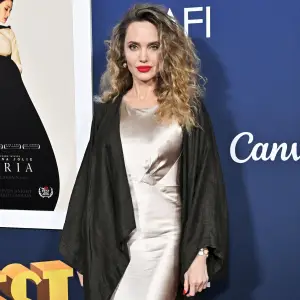 Angelina Jolie Looks Amazing With Curly Hair