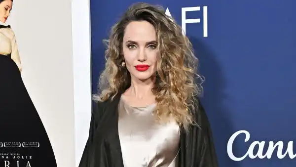 Angelina Jolie Looks Amazing With Curly Hair