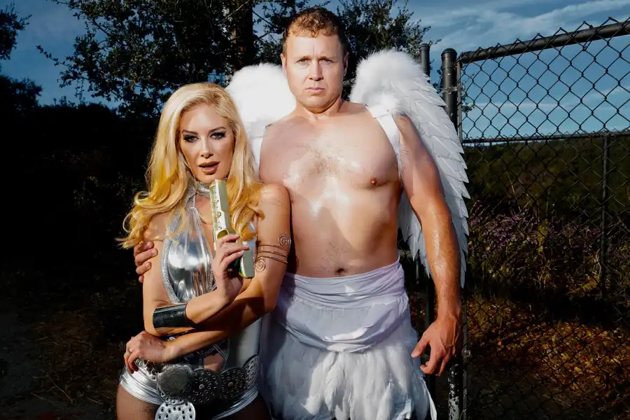 Anne Hathaway Sophie Turner and More Celebrities Dress to Impress for Halloween 2024 Heidi Montag and Spencer Pratt 298