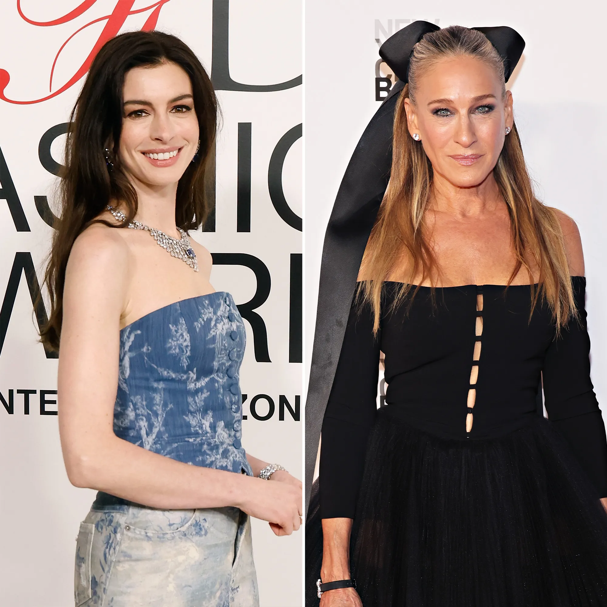 Anne Hathaway Was a Last Minute Replacement for Sarah Jessica Parker at 2023 CFDA Fashion Awards