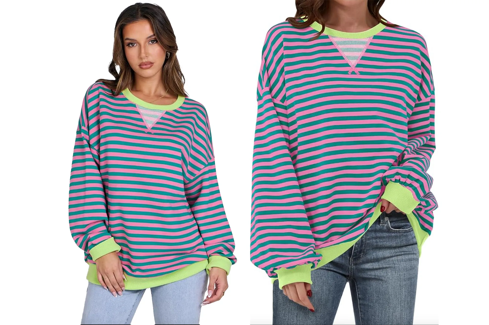 Anrabess striped sweatshirt