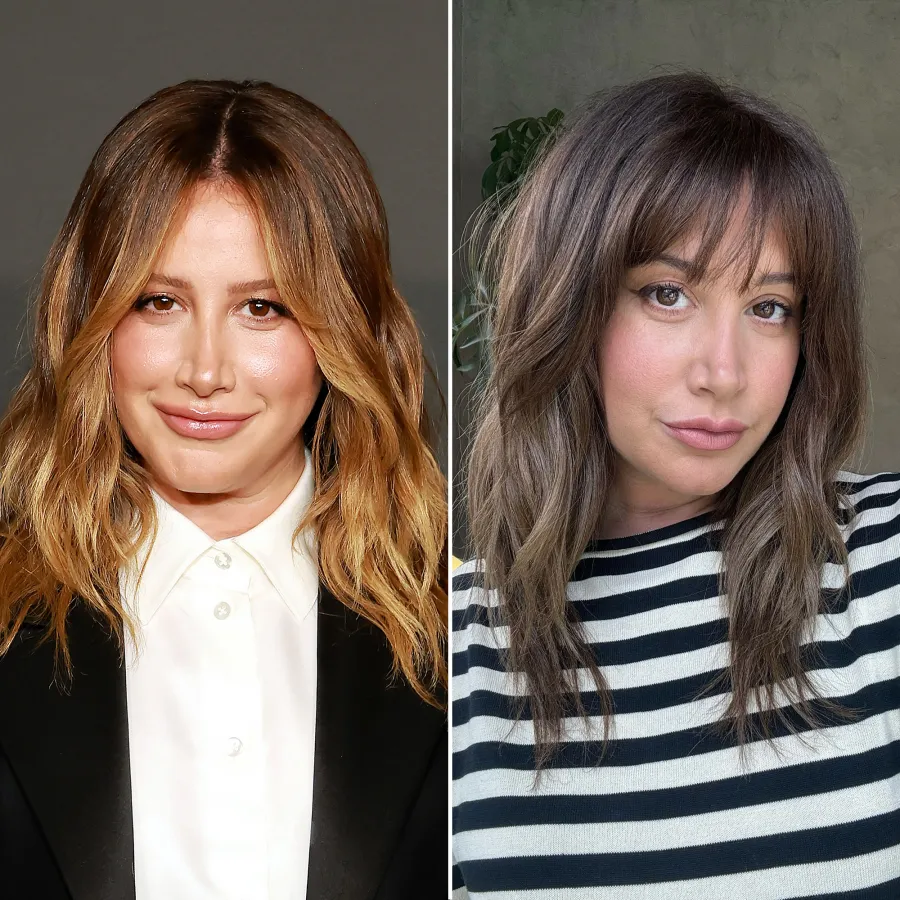 Ashley Tisdale Best Celebrity Haircuts Colors Extensions and More New Styles of 2024