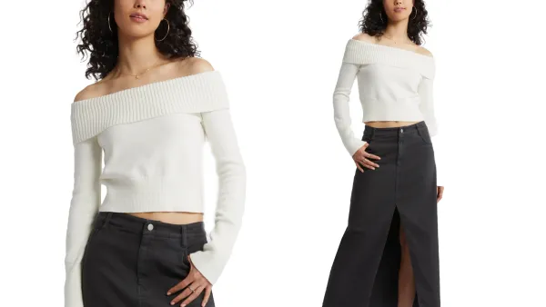BP. off the shoulder sweater