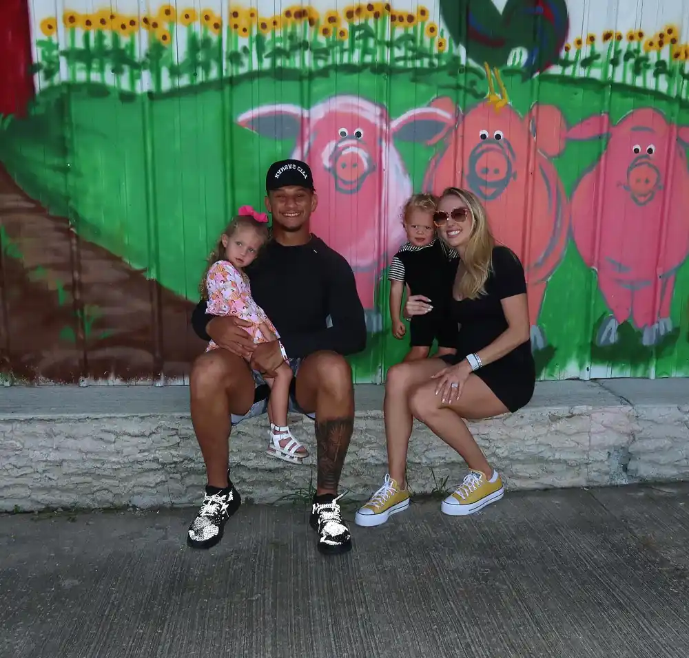 Brittany Mahomes Is 'Crying' Comparing Photos of Son Bronze at the Pumpkin Patch a Year Apart