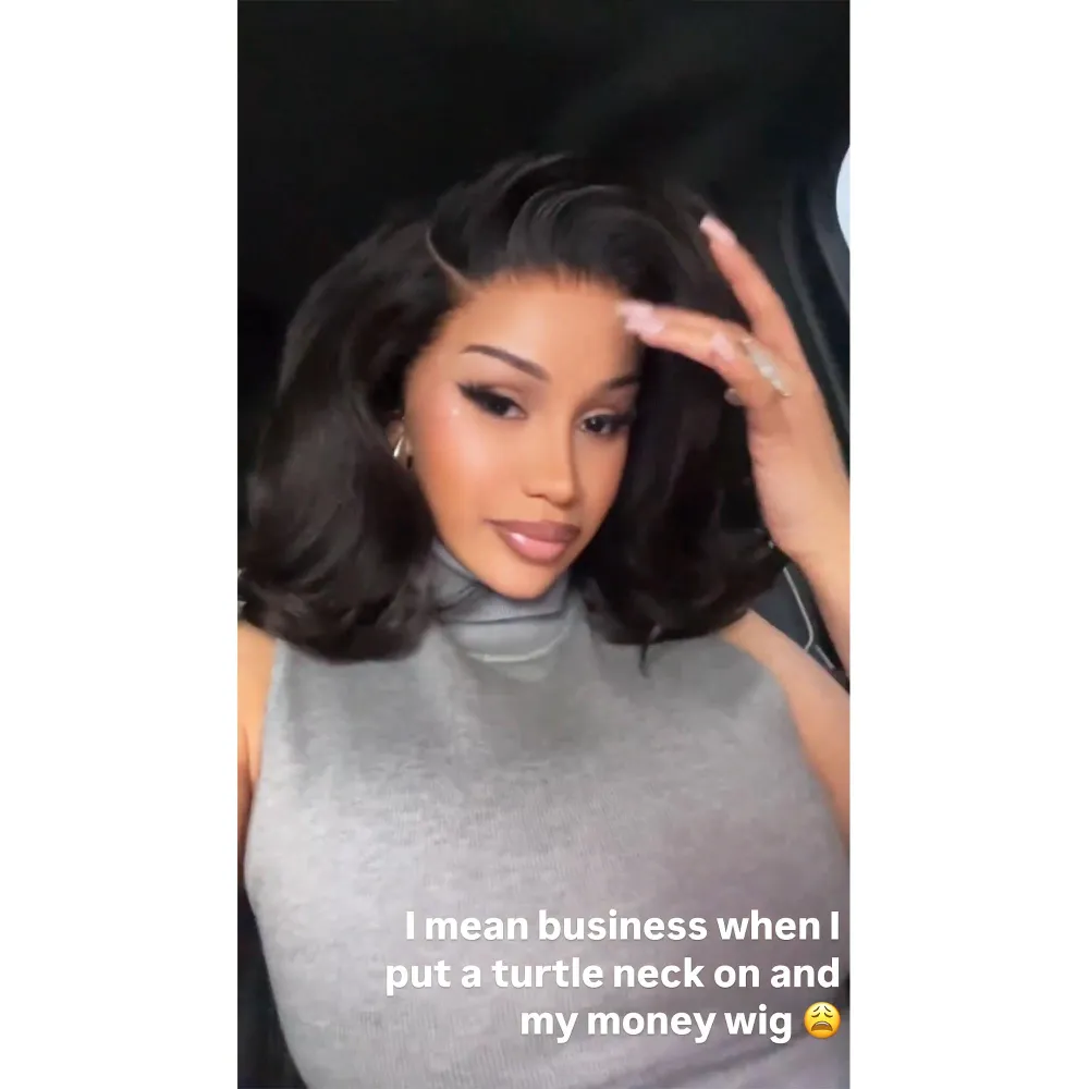 Cardi B Means Business When She Wears Her Money Wig