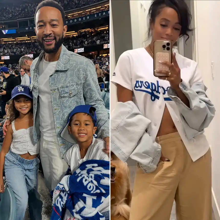 Celebrities at the 2024 World Series: John Legend, Rachel Lindsay and More
