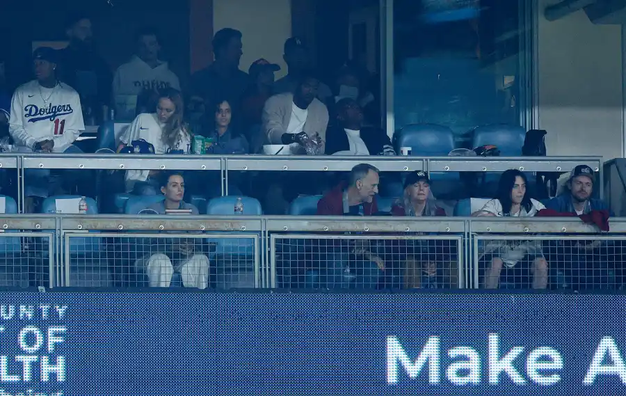 Tyga Lily-Rose Depp Billie Eilish and Finneas Celebrities at the 2024 World Series