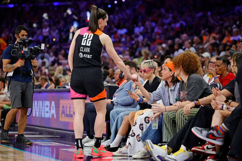 OTU NO SOCIALS Celebrities at the WNBA Finals 2024
