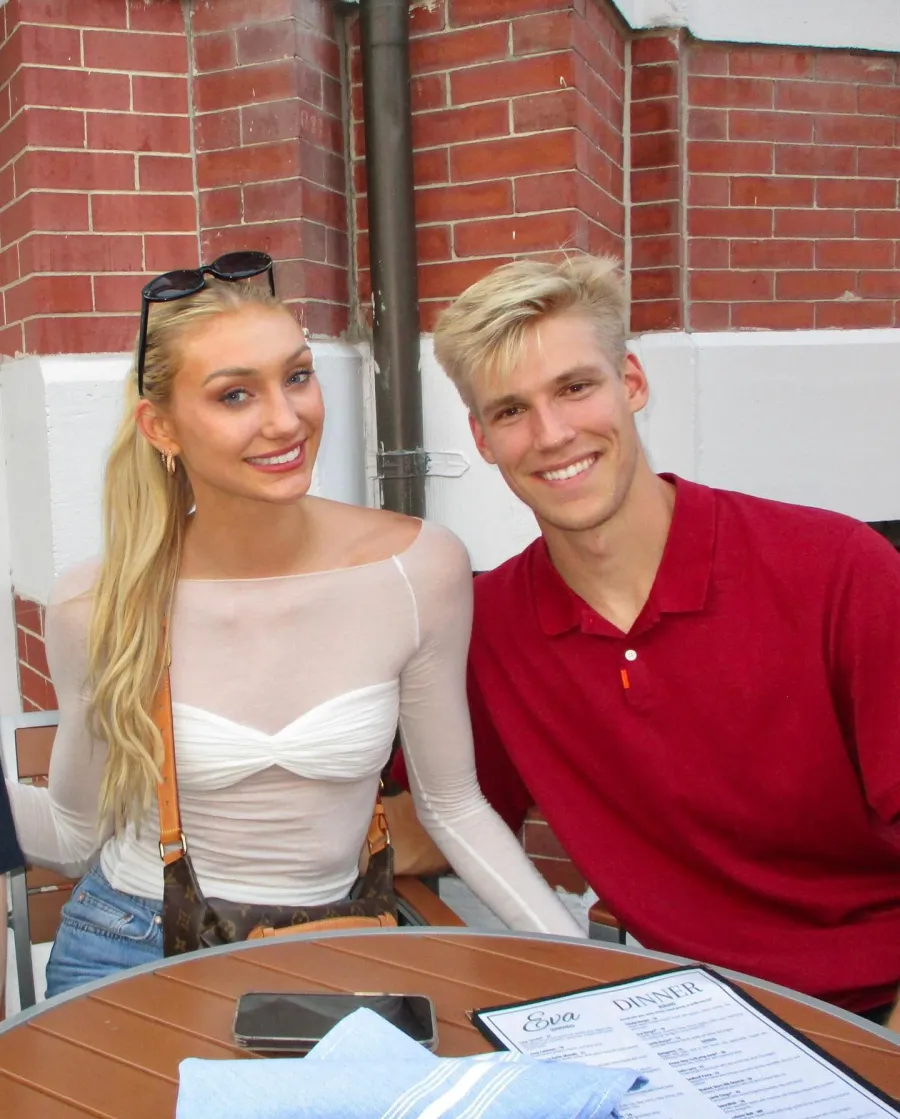 Celebrity Engagements of 2024 Cameron Brink and Ben Felter