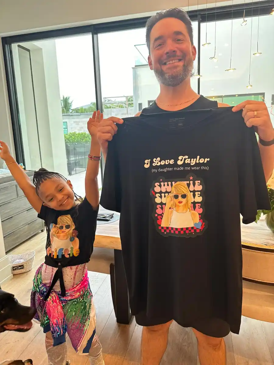 Celebrity Girl Dads at Eras Tour