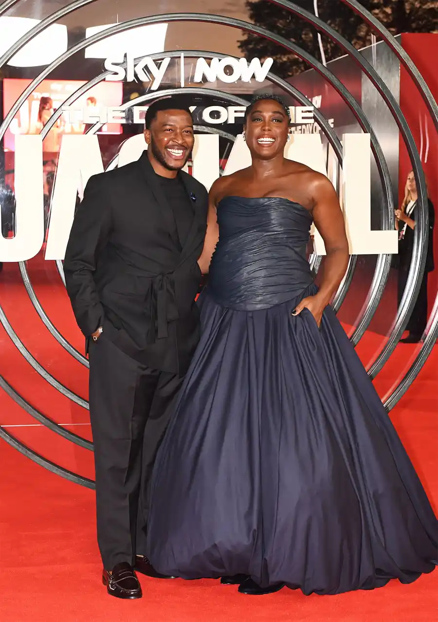 Celebrity Pregnancy Announcements of 2024 Lashana Lynch and Zackary Momoh