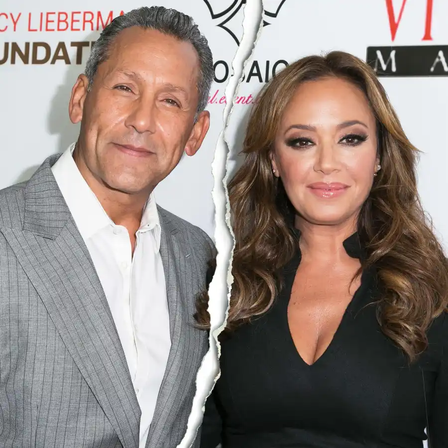 Celebrity Splits of 2024 Leah Remini and Angelo Pagan