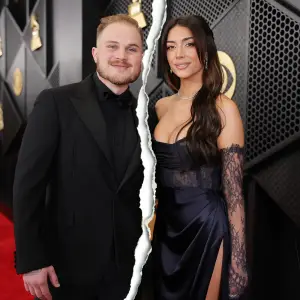 Celebrity Splits of 2024 Zach Bryan and Brianna Chickenfry LaPaglia