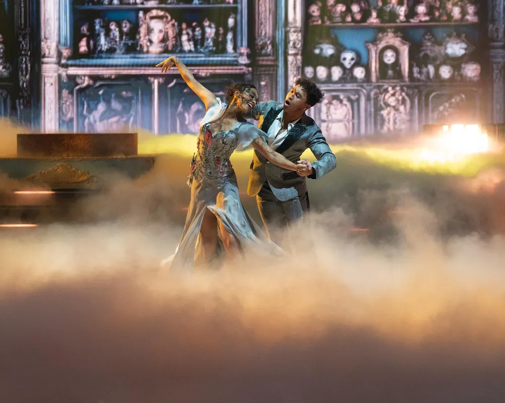 Chandler Kinney and Brandon Armstrong DWTS Halloween Nightmares Week