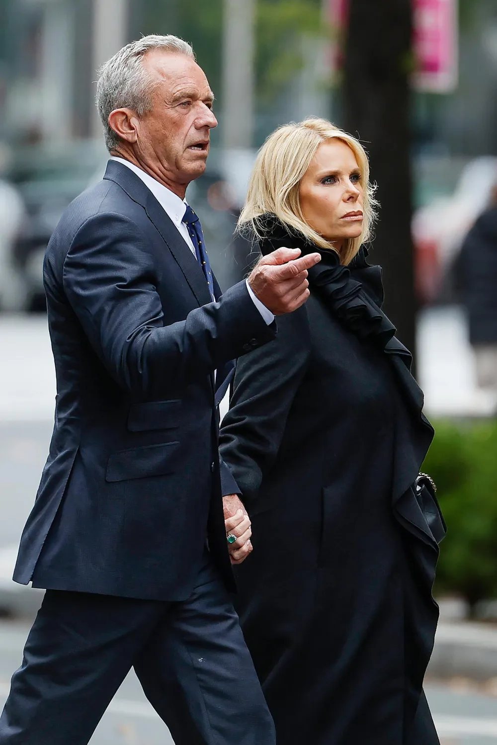 Cheryl Hines Joins Husband Robert F Kennedy Jr at His Late Mother Ethels Funeral