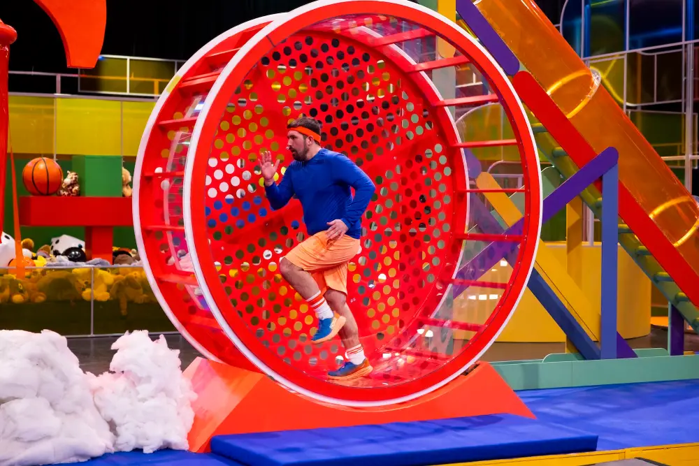 Chip Gaines Reveals the Hilarious Way Jason Kelce Inspired His New Game Show Human vs Hamster